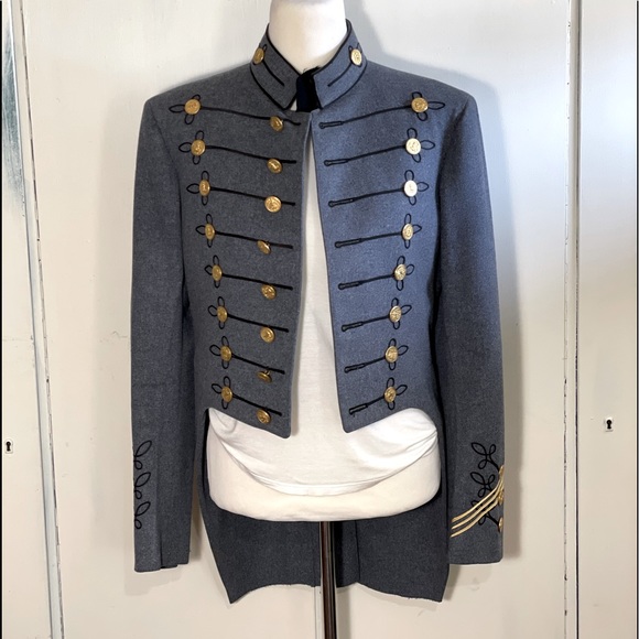 Vintage wool military cadet blazer S - Picture 16 of 16